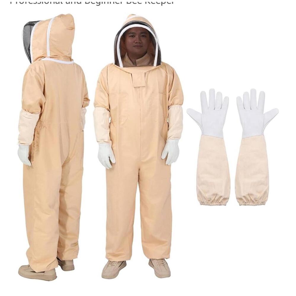 New in package, men or women’s beekeeper suit